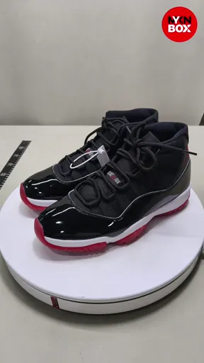 Y3 AJ11 Black Red