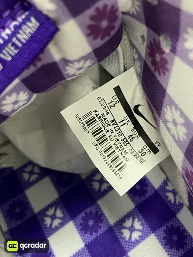 Color matching: M版 DUNK紫龙虾