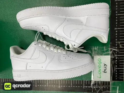 Style color matching: G版 AF1 纯白低帮