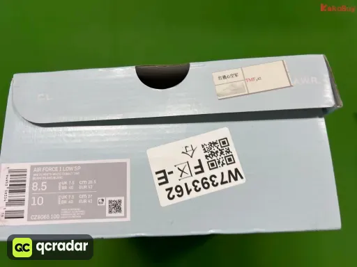 款式配色:G版 AF1 Nocta联名 白