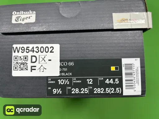 尺码:44.5