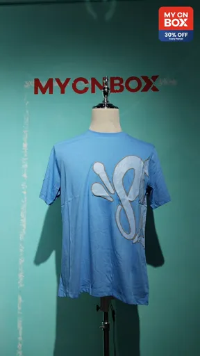 Blue Short Sleeve Set