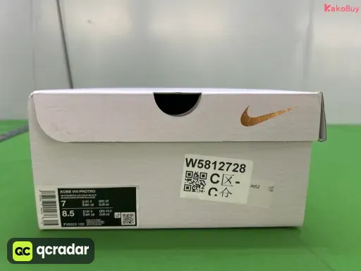 款式配色:科比8 GIGI货号：FV6325-100