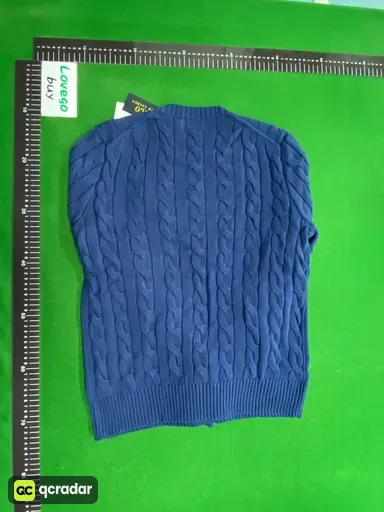 藏青白标