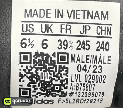 尺码:39