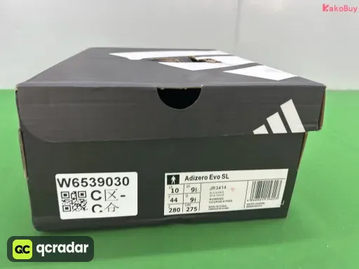 TD版 Adizero Evo SL黑红 JR3414