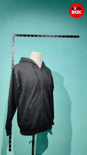 Zipper black (white label)