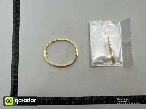 窄版黄金色四钻