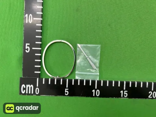 窄版白金色六钻