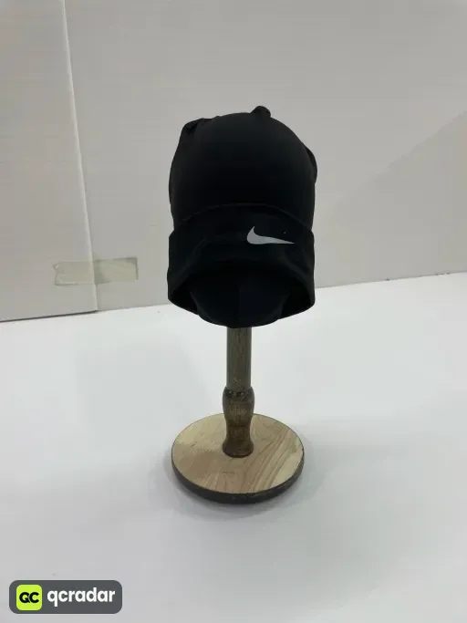 夜里可可反光 瓜皮帽 黑色