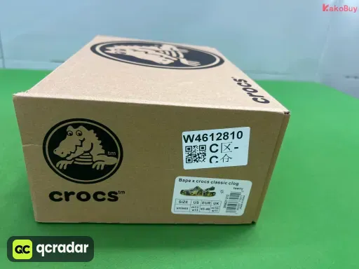 型号:DG版 CROCS bape  绿色