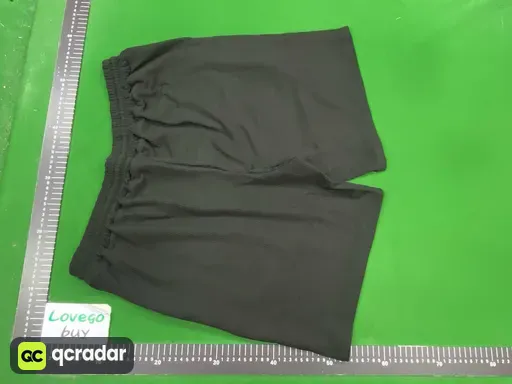 Lacoste立领短袖短裤 黑
