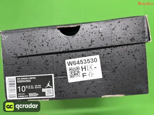 AJ4款式配色:FV5029-010 - J4黑猫 2025