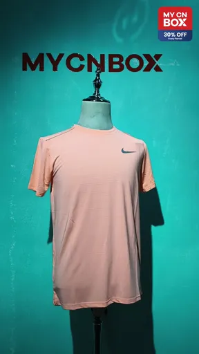 Orange short sleeved shirt
