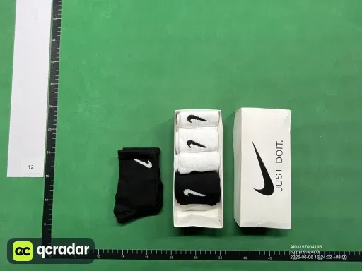 5 pairs [white white black]]