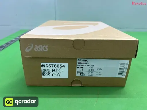 版本:ZC GEL-NYC灰白 1203A663-101