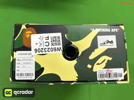 Bape Sta 黑白