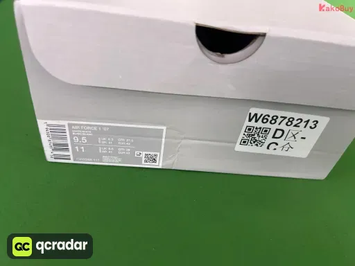 款式配色:AF1 闪电白CW2288-111
