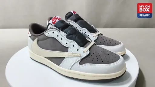 AJ1 white brown inverted hook low top 3.0 DM7866-162