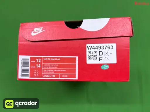 NK Air Max 95 灰红AT2865-100
