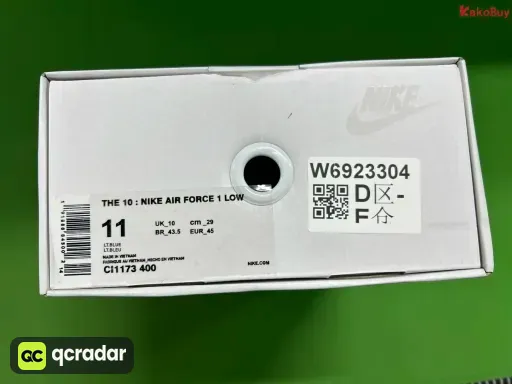 style:AF1 x Off White Blue