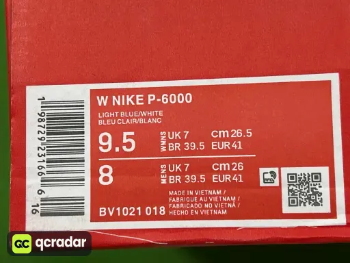 尺码:EU41=US8