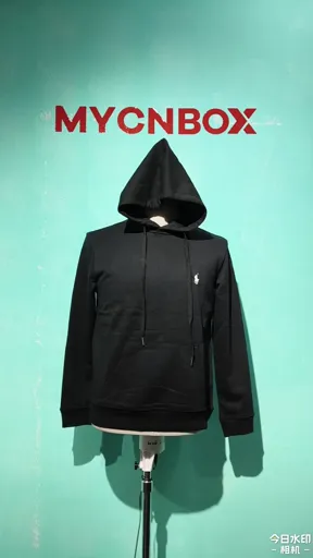 Pullover Black White Label