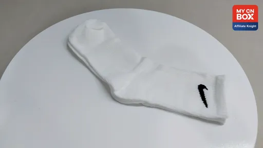 a pair of white long