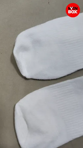 a pair of white
