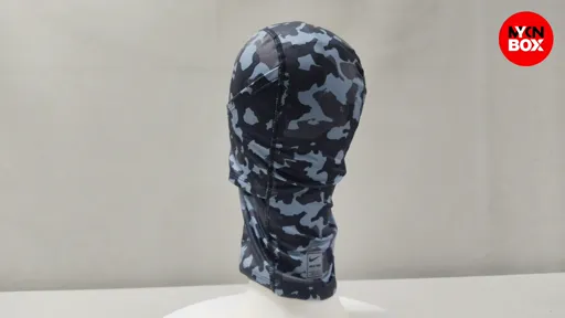 Pullover Balaclava Blue Grey Camouflage
