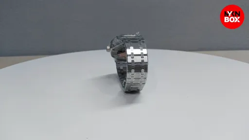 Silver Case, Blue Dial, Steel Bracelet