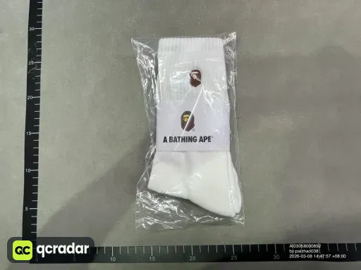 毛巾款白色高筒