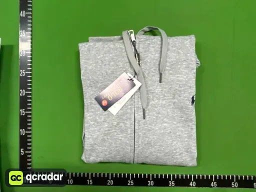 拉链款灰色蓝马