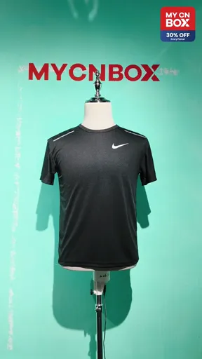 Reflective Hook Quick Drying Short Sleeve Set Black