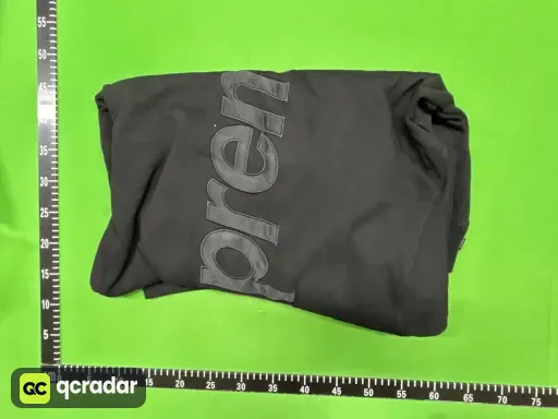 Black letters (large letters on back)