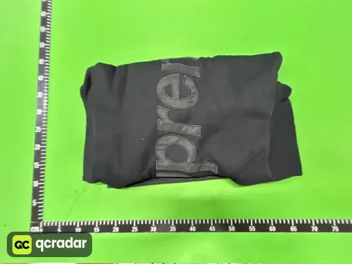 Black letters (large letters on back)
