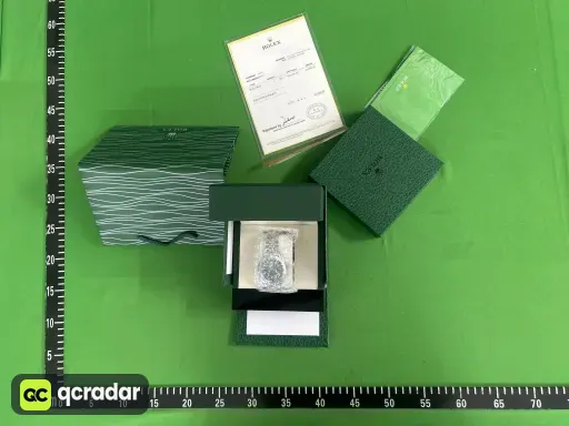 型号尺寸:银壳绿盘·五珠钢带 矿物质强化镜面玻璃