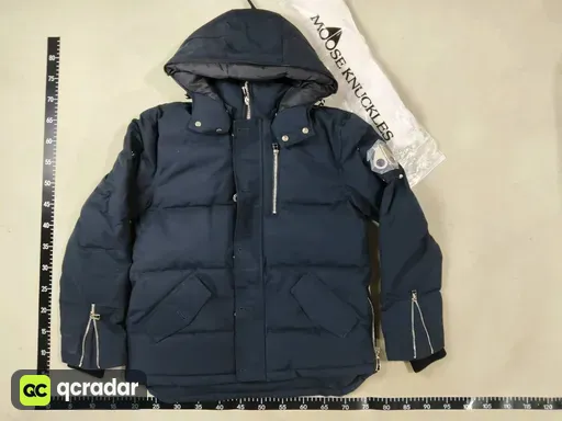 Men's Navy Blue with White Fur (Silver Label)