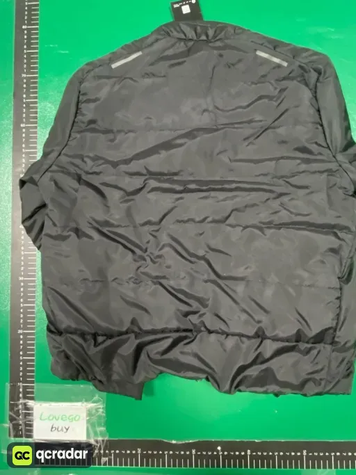 Black hooded down jacket (can be hidden) (no return or exchange if there is no quality problem)