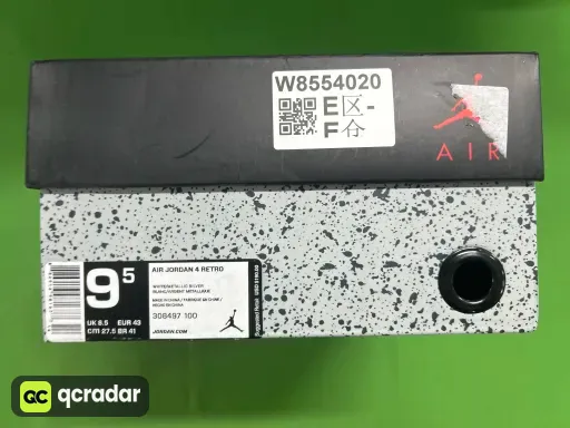 配色:Aj4 白猫 308497-100