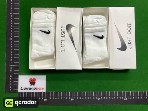 6 pairs【all white】