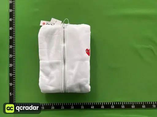 拉链白色红眼