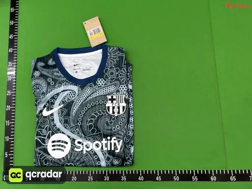 2425 Barcelona Black Training Kit