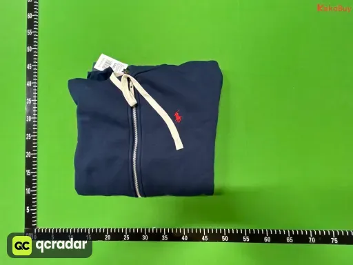 Royal blue with red label