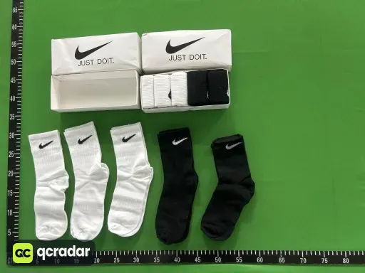 5 pairs【3white+2black】