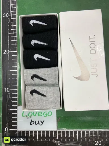 5 pairs【3black+2grey】