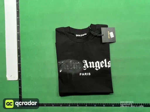 Black dissolved letter