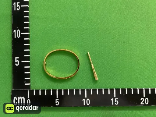窄版黄金色无钻