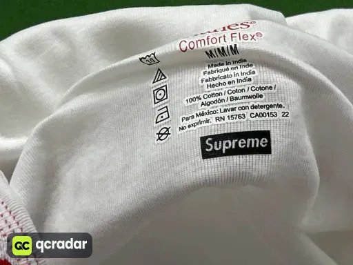 尺码:SUP——WHITE 白色：SIZE M