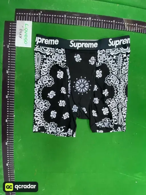 Size: SUP——腰果花 黑 Bandanna black ： SIZE L
